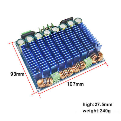 2.0 চ্যানেল ডুয়াল চিপ 420W*2 ক্লাস-ডি ডিজিটাল অডিও এম্প্লিফায়ার বোর্ড