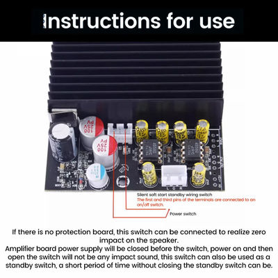 পেশাদার অডিও সেটআপের জন্য TPA3255 অডিওফিল 300W 300W 2.0 দ্বি-চ্যানেল স্টেরিও মডিউল