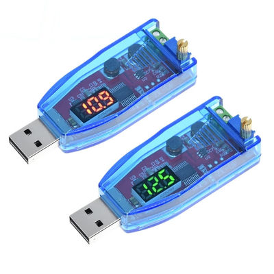 LED DC-DC 5V থেকে DC 1-24V পাওয়ারের জন্য নিয়মিত পটেনটিমিটার ইউএসবি স্টেপ আপ/ডাউন কনভার্টার
