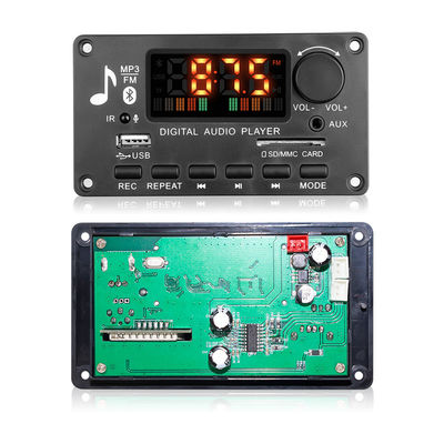 হাই পাওয়ার 2x40W ব্লুটুথ মডিউল কার অ্যামপ্লিফায়ার মাদারবোর্ড যার APE অডিও ফর্ম্যাট সমর্থন এবং 20+ ঘন্টা ব্যাটারি লাইফ