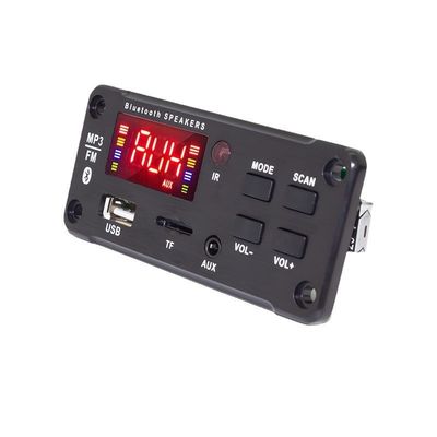 FLAC সমর্থিত 2 * 40W হাই পাওয়ার কার ব্লুটুথ অডিও মাদারবোর্ড লসলেস মিউজিক ডিকোডিংয়ের জন্য ব্লুটুথ 5.0 সহ