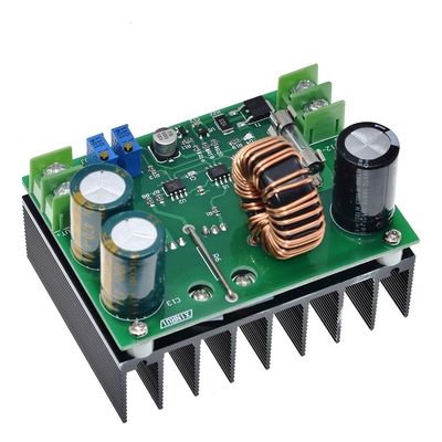 12-60V থেকে 12-80V ডিসি-ডিসি বুস্ট কনভার্টার বোর্ড 600W 10A আউটপুট ফ্রিকোয়েন্সি স্ট্যান্ডার্ড সহ