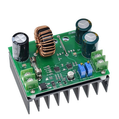 12-60V থেকে 12-80V ডিসি-ডিসি বুস্ট কনভার্টার বোর্ড 600W 10A আউটপুট ফ্রিকোয়েন্সি স্ট্যান্ডার্ড সহ