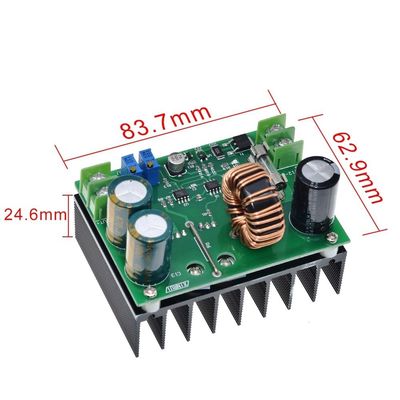 12-60V থেকে 12-80V ডিসি-ডিসি বুস্ট কনভার্টার বোর্ড 600W 10A আউটপুট ফ্রিকোয়েন্সি স্ট্যান্ডার্ড সহ