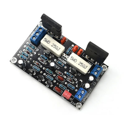 100W DC 35V C1-001 Mono Channel HIFI অডিও এম্প্লিফায়ার বোর্ড 2SC5200 2SA1943 টিউব সহ
