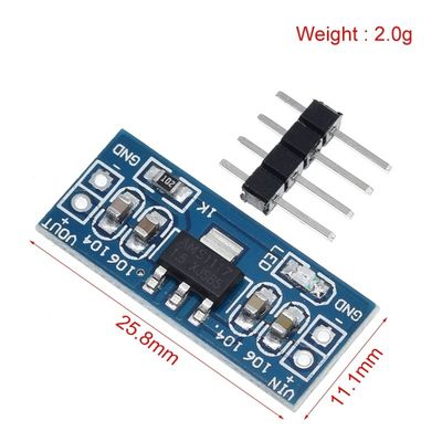AMS1117 1.5V 1.8V 2.5V 3.3V এর পাওয়ার সাপ্লাই অ্যাপ্লিকেশনের জন্য 3.3V মডিউল আইসি
