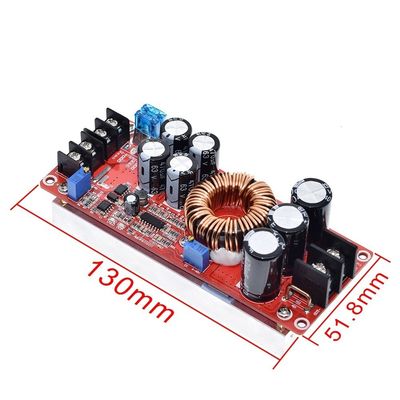উচ্চ ভোল্টেজ ডিসি পাওয়ার সাপ্লাইয়ের জন্য 1200W বুস্ট কনভার্টার মডিউল ইন 8-60V আউট 12-83V