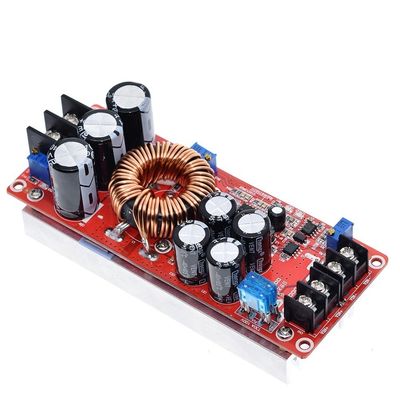 উচ্চ ভোল্টেজ ডিসি পাওয়ার সাপ্লাইয়ের জন্য 1200W বুস্ট কনভার্টার মডিউল ইন 8-60V আউট 12-83V