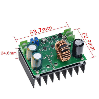 কমপ্যাক্ট ডিজাইনের সাথে 600W বুস্ট মডিউল 9v-60V থেকে 12v-80V 48V 72V ডিসি-ডিসি রূপান্তরকারী বোর্ড