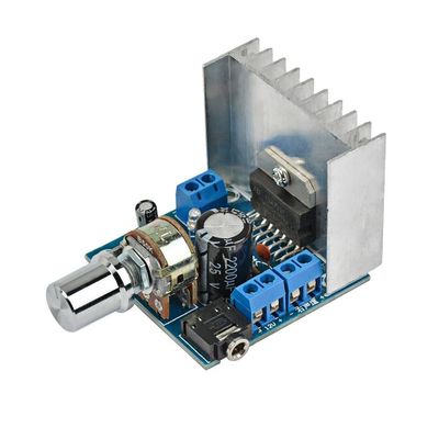 সরাসরি মাউন্ট TDA7297 2x15W 12V এসি/ডিসি 2.0 চ্যানেল বোর্ড ডাবল ট্র্যাক কোন গোলমাল Fg