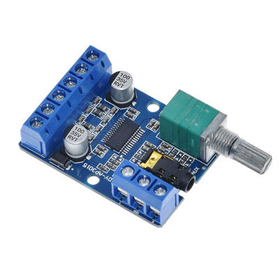 DIY অডিও প্রকল্পের জন্য 12V/24V পাওয়ার সাপ্লাই সহ 30Wx2 হাই পাওয়ার স্টেরিও ডিজিটাল অ্যামপ্লিফায়ার বোর্ড