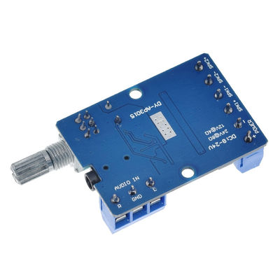 DIY অডিও প্রকল্পের জন্য 12V/24V পাওয়ার সাপ্লাই সহ 30Wx2 হাই পাওয়ার স্টেরিও ডিজিটাল অ্যামপ্লিফায়ার বোর্ড