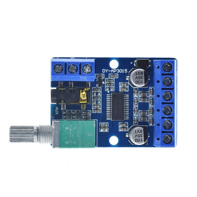 DIY অডিও প্রকল্পের জন্য 12V/24V পাওয়ার সাপ্লাই সহ 30Wx2 হাই পাওয়ার স্টেরিও ডিজিটাল অ্যামপ্লিফায়ার বোর্ড