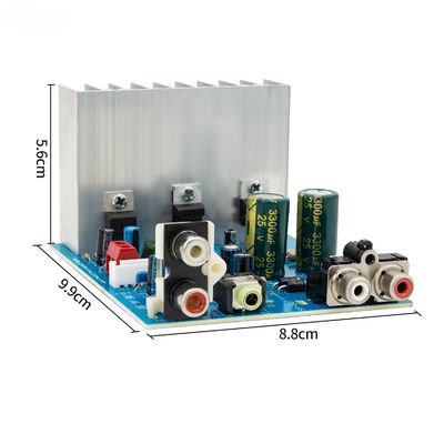 TDA2030 সাবউফার পাওয়ার এম্প্লিফায়ার বোর্ড 2.1CH 15W*2 30W এসি 12V ডুয়াল পাওয়ার সহ স্টেরিও অডিও এম্প্লিফায়ার