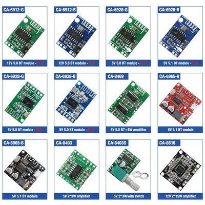 100W*2 TPA3116D2 BT ডুয়াল চ্যানেল ডিজিটাল অডিও এম্প্লিফায়ার মডিউল অডিও আনুষাঙ্গিকের জন্য