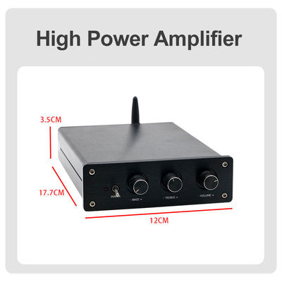 হোম অডিও অডিও পাওয়ার এম্প্লিফায়ার 100W*2+200W হোম থিয়েটার মিনি হাইফাই স্টেরিও ক্লাস ডি ডিজিটাল 2.1 চ্যানেল এম্প্লিফায়ার