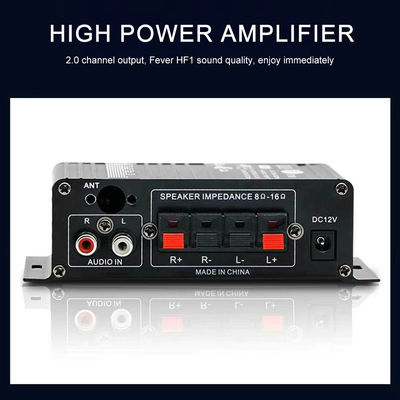 AK-270 12V ক্ষুদ্র শক্তি ব্লুটুথ অডিও এম্প্লিফায়ার 2.0 চ্যানেল আউটপুট HIFI হোম থিয়েটার সাউন্ড সিস্টেমের জন্য মিনি পাওয়ার এম্প্লিফায়ার