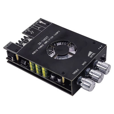 ZK-1602T 2*160W 2.0 চ্যানেল ডিজিটাল পাওয়ার এম্প্লিফায়ার মডিউল ক্লাস ডি অডিও স্টেরিও বিটি 5.0 সাবউফার এম্প্লিফায়ার বোর্ড ZK-1602T