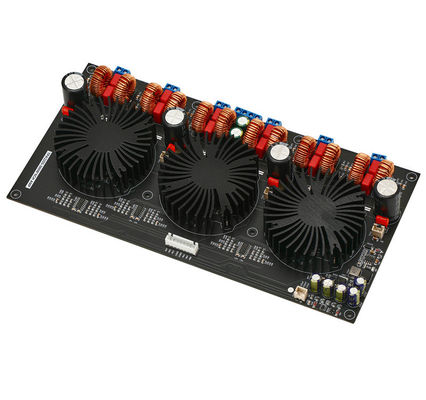 TPA3255 300W উচ্চ দক্ষতা এবং DC24-48V পাওয়ার সাপ্লাই সহ 6 চ্যানেল ক্লাস ডি অডিও এম্প্লিফায়ার বোর্ড