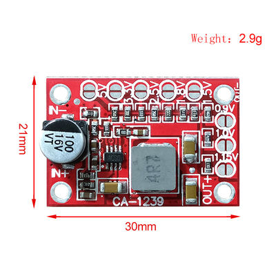 CA-1239 অ্যাডজাস্টেবল বাক কনভার্টার 5-15V ইনপুট 1.25V/1.5V/1.8V/2.5V/3.3V/5V আউটপুট বোর্ড মাউন্ট ডিসি-ডিসি স্টেপ ডাউন পাওয়ার মডিউল
