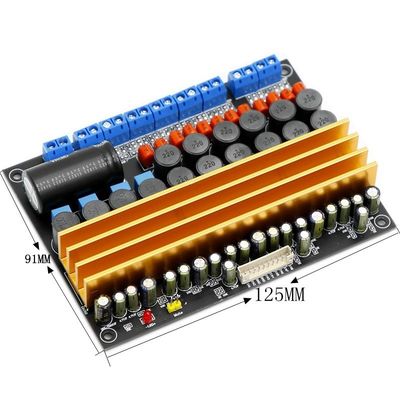ডিসি অ্যাডাপ্টার TPA3116 7.1 8-চ্যানেল 100W 100W 6*50W ক্লাস ডি ডিজিটাল পাওয়ার এম্প্লিফায়ার বোর্ড স্পিকারগুলির জন্য এলইডি আলো আলো নেই