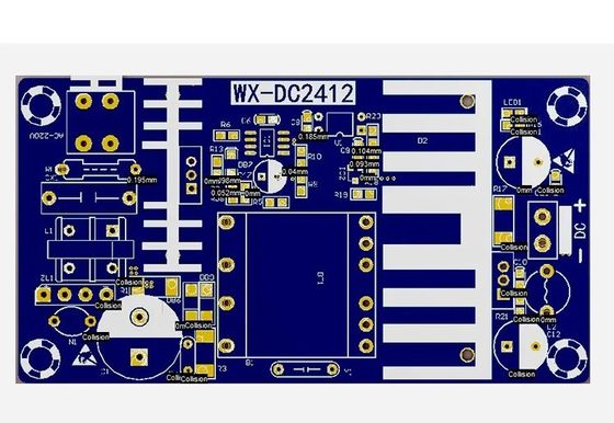 WX-DC2412 স্যুইচিং পাওয়ার সাপ্লাই বোর্ড 100W উচ্চ শক্তি সরবরাহ মডিউল খালি বোর্ড এসি ডিসি 24V4A