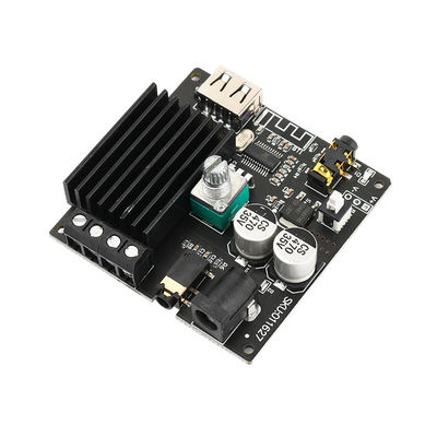 BT 5.0 ডিজিটাল পাওয়ার এম্প্লিফায়ার বোর্ড 100W * 2 স্টেরিও মিনি DIY অডিও মডিউল ইউ ডিস্ক এবং AUX ইনপুট সমর্থন সহ