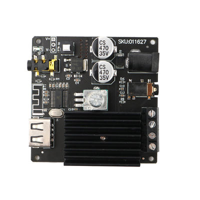 BT 5.0 ডিজিটাল পাওয়ার এম্প্লিফায়ার বোর্ড 100W * 2 স্টেরিও মিনি DIY অডিও মডিউল ইউ ডিস্ক এবং AUX ইনপুট সমর্থন সহ
