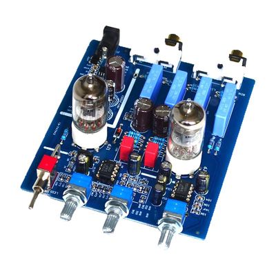 6J1 OEM ODM HIFI Audio Tube Preamplifier Board with High Low Sound Adjustment and 2.0 Channel for Home Amplifier