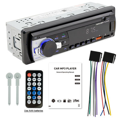 Creatall Universal Car Stereo USB/SD AUX & FM Receiver with AI Audio USB Charging Plastic Receiver & Amplifiers