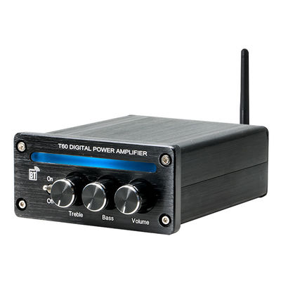 2.0 Channel 2*100W BT 5.0 RGB Light Adjustable Treble Bass High-Power Linear Amplifier New Digital Stereo Home Mini Hifi