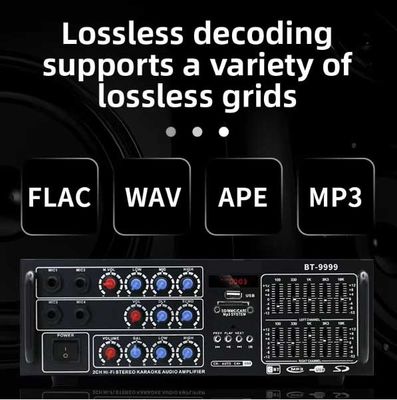 300W 2.0 Channel Mini Audio Car Amplifier Home Theatre System HiFi Stereo Subwoofer Independent Control Receiver Amplifier