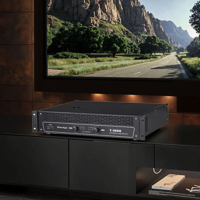 T-1200 T-1000 T-800 T-600 2*600W বাণিজ্যিক উচ্চ-ক্ষমতা সম্পন্ন পেশাদার কেটিভি এভি এমপ্লিফায়ার মেটাল পিওর পোস্ট-স্টেজ পাওয়ার এমপ্লিফায়ার