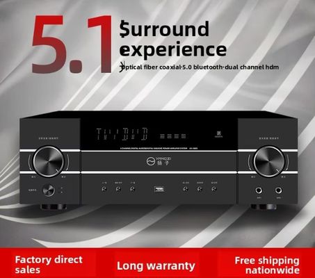 5.1CH 4200W অ্যান্টি-ফিডব্যাক সহ উচ্চ-শক্তির প্রো অডিও এম্প্লিফায়ার, বিটি ওয়্যারলেস, হোম কারাওকে স্টেজ পারফরম্যান্স কেটিভি মিটিংয়ের জন্য