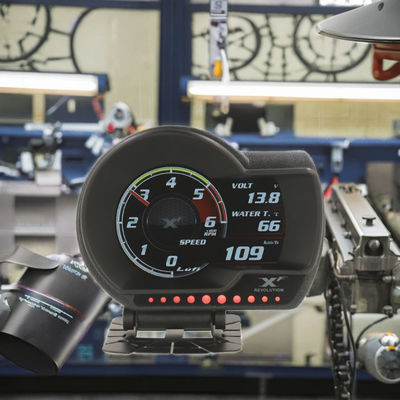 OBD2 ডিজিটাল অটো মিটার টারবাইন চাপ মাল্টি-ফাংশন HUD হেড-আপ ডিসপ্লে OBD গেজ মিটার উচ্চ অটো ইলেকট্রনিক্স