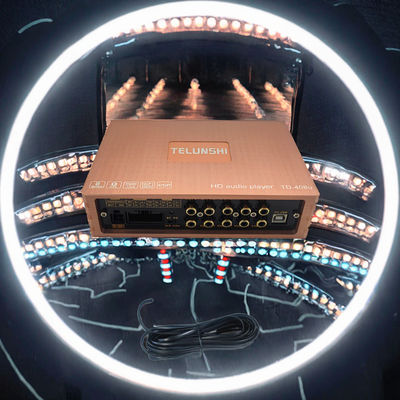 গরম বিক্রয় 4 * 50W ক্লাস AB গাড়ি পরিবর্ধক 4-চ্যানেল ডিএসপি ক্রসওভার সাবউফার পরিবর্ধক অটো পাওয়ার (কন্ট্রোল প্যানেল ছাড়াই)