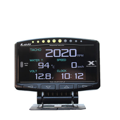 Revolution OBD2 Smart Digital Car Gauge RPM Multi Meter with Turbo Alarm Automotive OBD Car Alarms