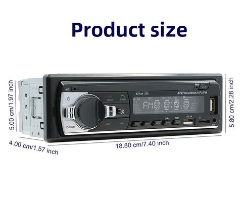 ক্রিয়েটল সিঙ্গেল-ডিস্ক ইউনিভার্সাল কার এমপি3 প্লেয়ার ইউএসবি ফ্ল্যাশ ড্রাইভ বিটি ওয়্যারলেস অ্যামপ্লিফায়ার হ্যান্ডস-ফ্রি অডিও হেড ইউনিট সেন্ট্রাল কন্ট্রোল