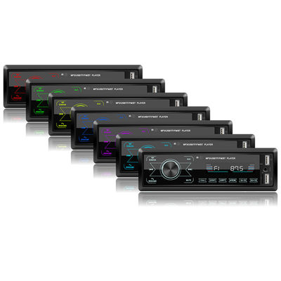 Creatall M10 ডুয়াল ইউএসবি কার এমপি3 প্লেয়ার বিটি ওয়্যারলেস টাচ স্ক্রিন রঙিন আলো কার্ড স্লট ইউ ডিস্ক রেডিও ইন্টিগ্রেশন হ্যান্ডস-ফ্রি