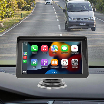 ক্রিয়েটল ৭ ইঞ্চি পোর্টেবল কার নেভিগেশন বিপরীত রিয়ার ভিউ বেতার ব্লুটুথ এমপি৫ এইচডি ইউএসবি সংযোগ ক্রস-বর্ডার কারপ্লে