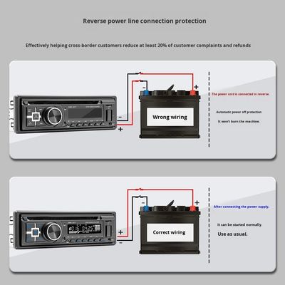 ক্রিয়েটল সিঙ্গেল-ড্যাশ ড্যাশবোর্ড কার ডিভিডি প্লেয়ার ব্লুটুথ এইচডি মিউজিক এফএম রেডিও এমপি3 ইউএসবি হ্যান্ডস-ফ্রি কার কার্ড স্লট এর জন্য