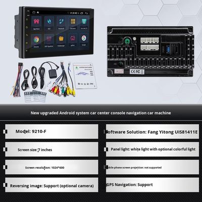 ক্রেটল ৭/৯/১০ ইঞ্চি সেন্ট্রাল কন্ট্রোল কার অ্যান্ড্রয়েড জিপিএস নেভিগেশন স্মার্ট ফর বিটি ওয়াইফাই ইন্টারনেট অল ইন ওয়ান ড্যাশবোর্ড মেশিন