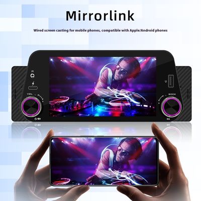 ক্রেটল সিঙ্গল সিলিন্ডার ৫ ইঞ্চি স্মার্ট ফর বিটি কার এমপি৫ প্লেয়ার ওয়্যারলেস কারপ্লে/অটো নেভিগেশন ড্যাশবোর্ড বিপরীত আন্তঃসংযোগ