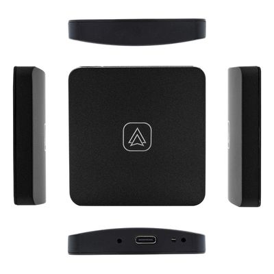 ক্রিয়েটল ওয়্যারলেস কারপ্লে অ্যাডাপ্টার অটো কার-মাউন্টেড ইন্টারকানেক্ট বক্স অ্যান্ড্রয়েড সামঞ্জস্যতা তারযুক্তকে ওয়্যারলেসে রূপান্তরিত করে উন্নত করার জন্য