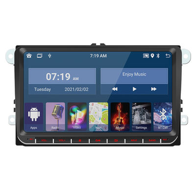 Volkswagen গাড়ির জন্য ক্রিয়েটল নতুন ৯-ইঞ্চি ব্লুটুথ এমপি৫ প্লেয়ার অ্যান্ড্রয়েড সিস্টেম জিপিএস নেভিগেশন কারপ্লে ইন্টিগ্রেটেড হেড ইউনিট