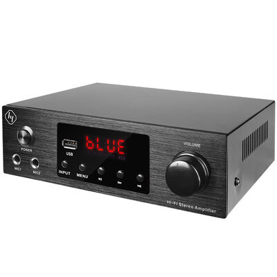 উচ্চতর অডিও মানের জন্য অ্যালুমিনিয়াম উপাদান সহ মূল ব্র্যান্ড 3 চ্যানেল (2.1) হোম এম্প্লিফায়ার