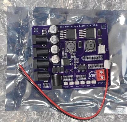 CA-403S মিনি রাউটার 40W আউটপুট 11.1V ব্যাটারি ইনপুট এবং শর্ট সার্কিট সুরক্ষা সহ অবিচ্ছিন্ন পাওয়ার সাপ্লাই বোর্ড