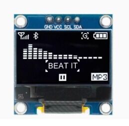 0.91" OLED Display Module White/Blue 128x32 IIC Serial Port Low Power