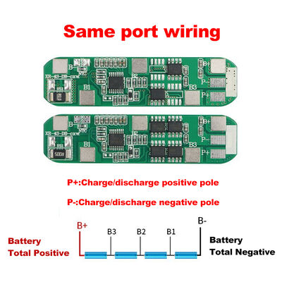 4 Series Ternary Lithium Iron Battery Protection Board 14.8V Continuous 5A/10A Discharge Inverter PCB & PCBA Base Material
