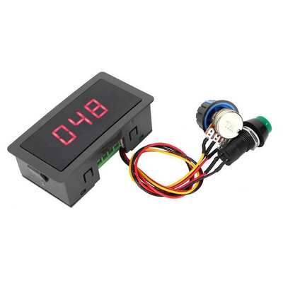CCM5D Digital Display LED Motor Controller Speed Regulator 6V 12V 24V 5A PWM DC Motor Speed Controller Board DC DC Converters